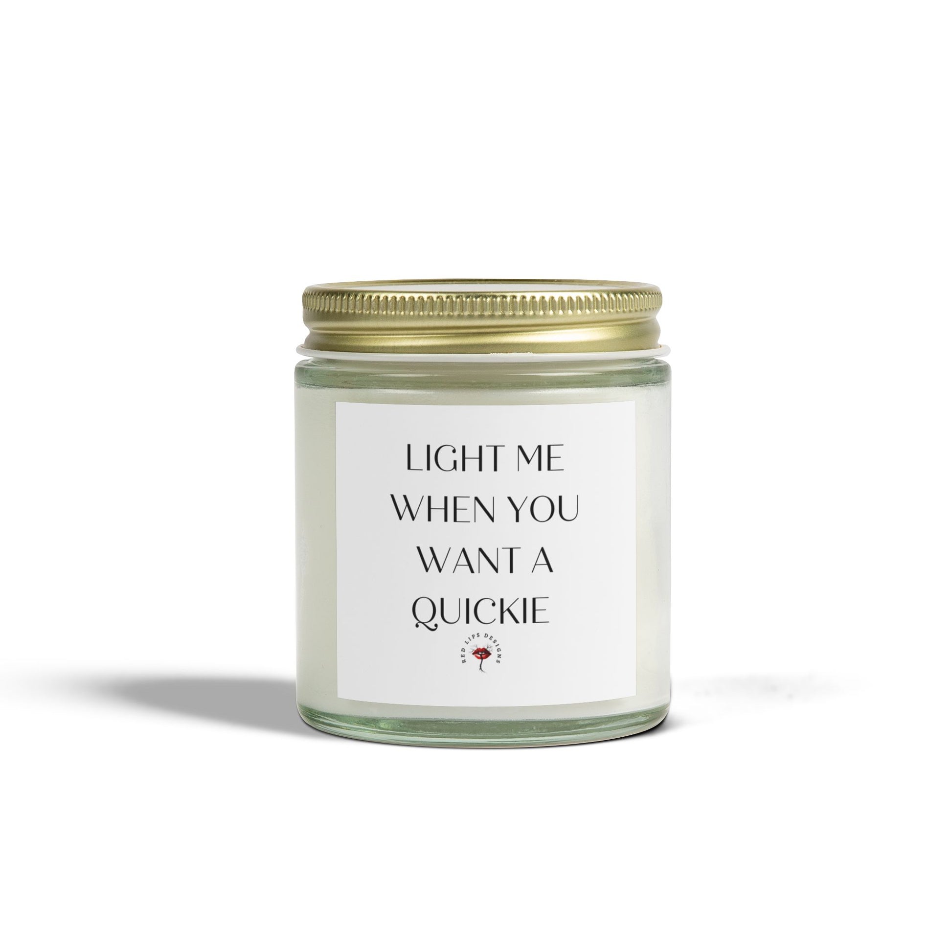 Sexy Candle for Her, Light Me When You Want a Quickie,Naughty Gift for Women, Flirty Valentine Candle