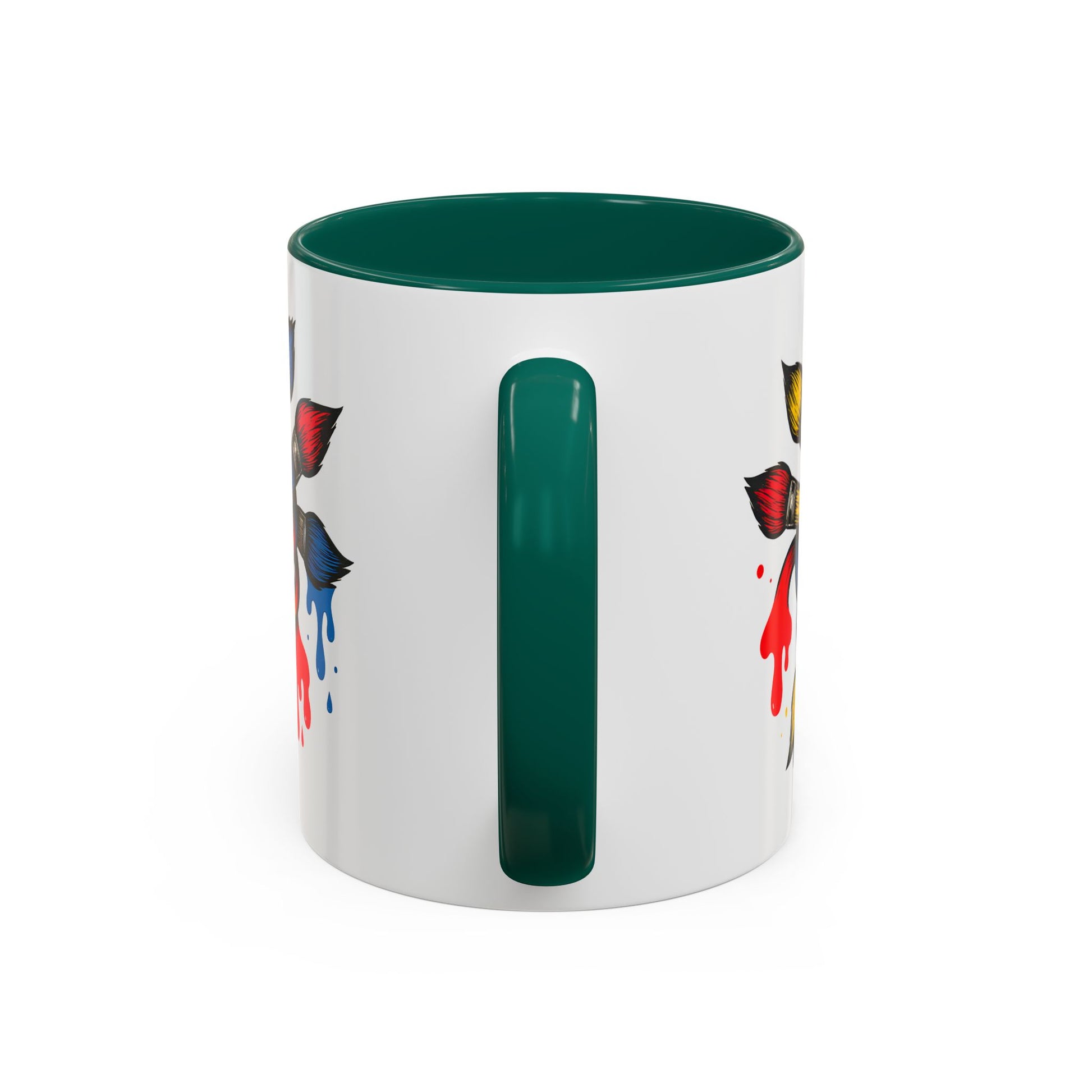 Funny Artist Mug - Colorful Coffee Cup for Art Teachers and Creatives, Dirty Art Mug, Paintbrush Design, Creative Humor Cup, Naughty Artist