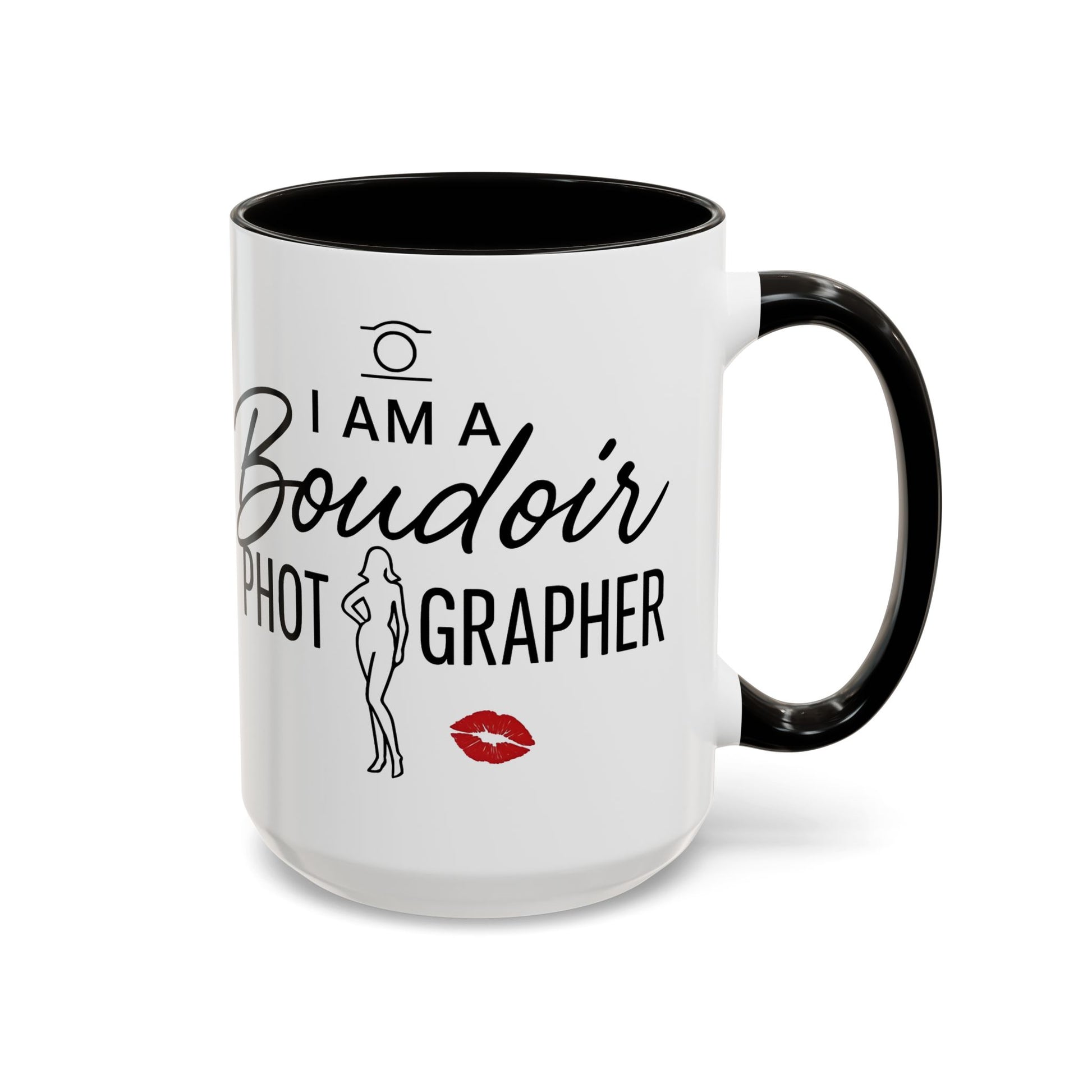 Boudoir Photographer Mug - Colorful Ceramic Coffee Cup, Gift for Photographers, Cute Art Mug, Fun Drinking Mug, Inspirational Coffee Mug
