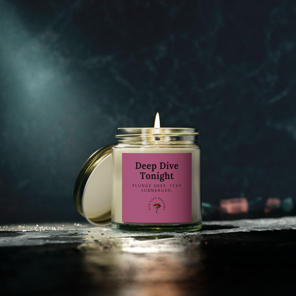 Relaxing Scented Candle, Aromatherapy, Home Decor, Gift Idea, Deep Dive Tonight