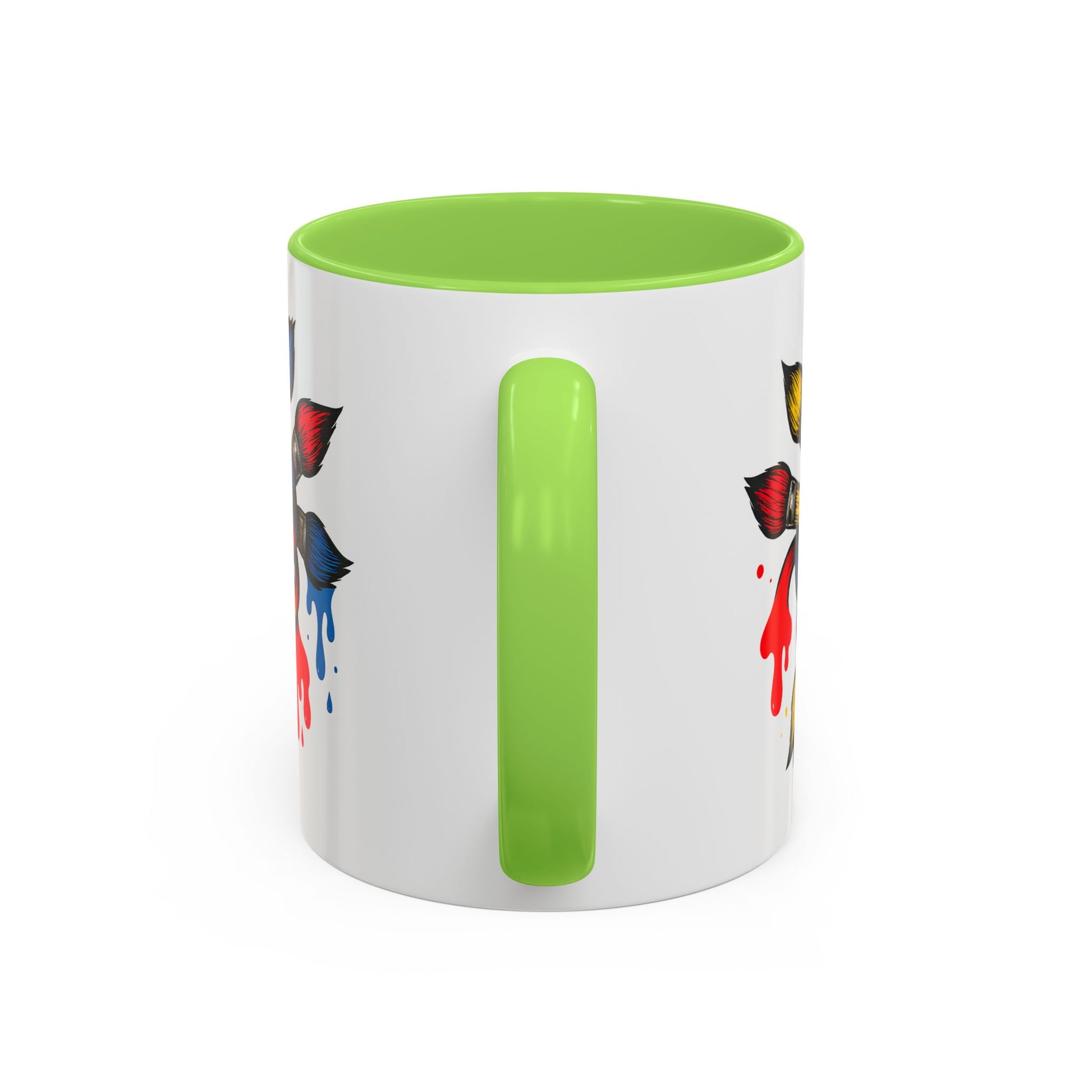 Funny Artist Mug - Colorful Coffee Cup for Art Teachers and Creatives, Dirty Art Mug, Paintbrush Design, Creative Humor Cup, Naughty Artist