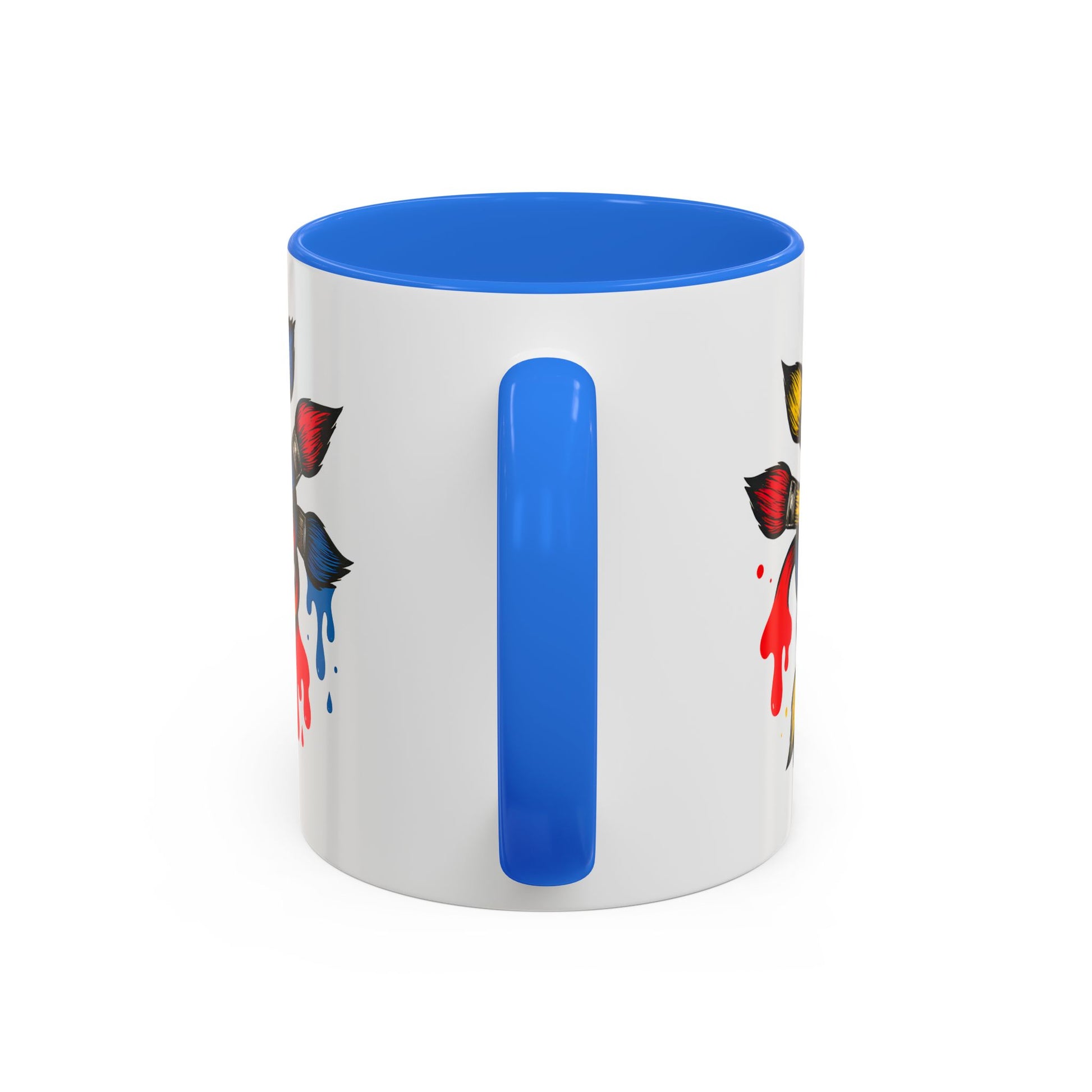 Funny Artist Mug - Colorful Coffee Cup for Art Teachers and Creatives, Dirty Art Mug, Paintbrush Design, Creative Humor Cup, Naughty Artist