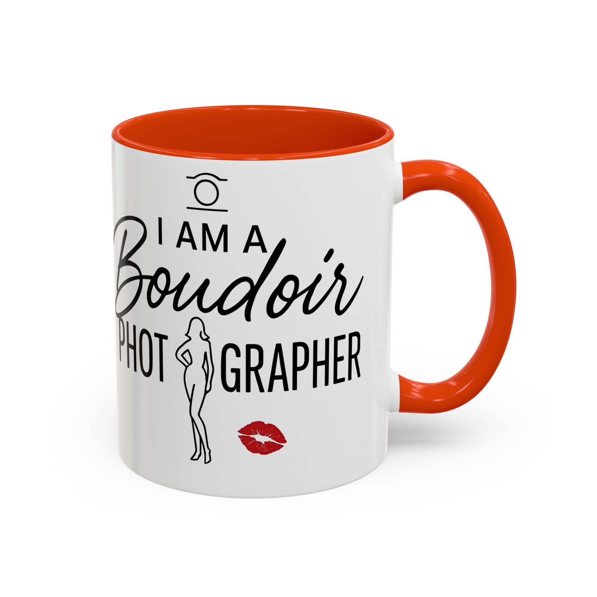 Boudoir Photographer Mug - Colorful Ceramic Coffee Cup, Gift for Photographers, Cute Art Mug, Fun Drinking Mug, Inspirational Coffee Mug
