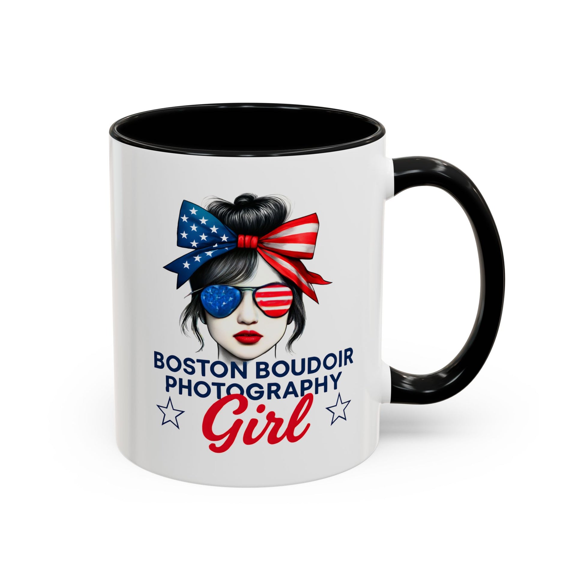 Boston Boudoir Photography Girl Accent Coffee Mug, Unique Gift for Photographers, Fun Collectible Mug, Birthday Present, Patriotic [...]