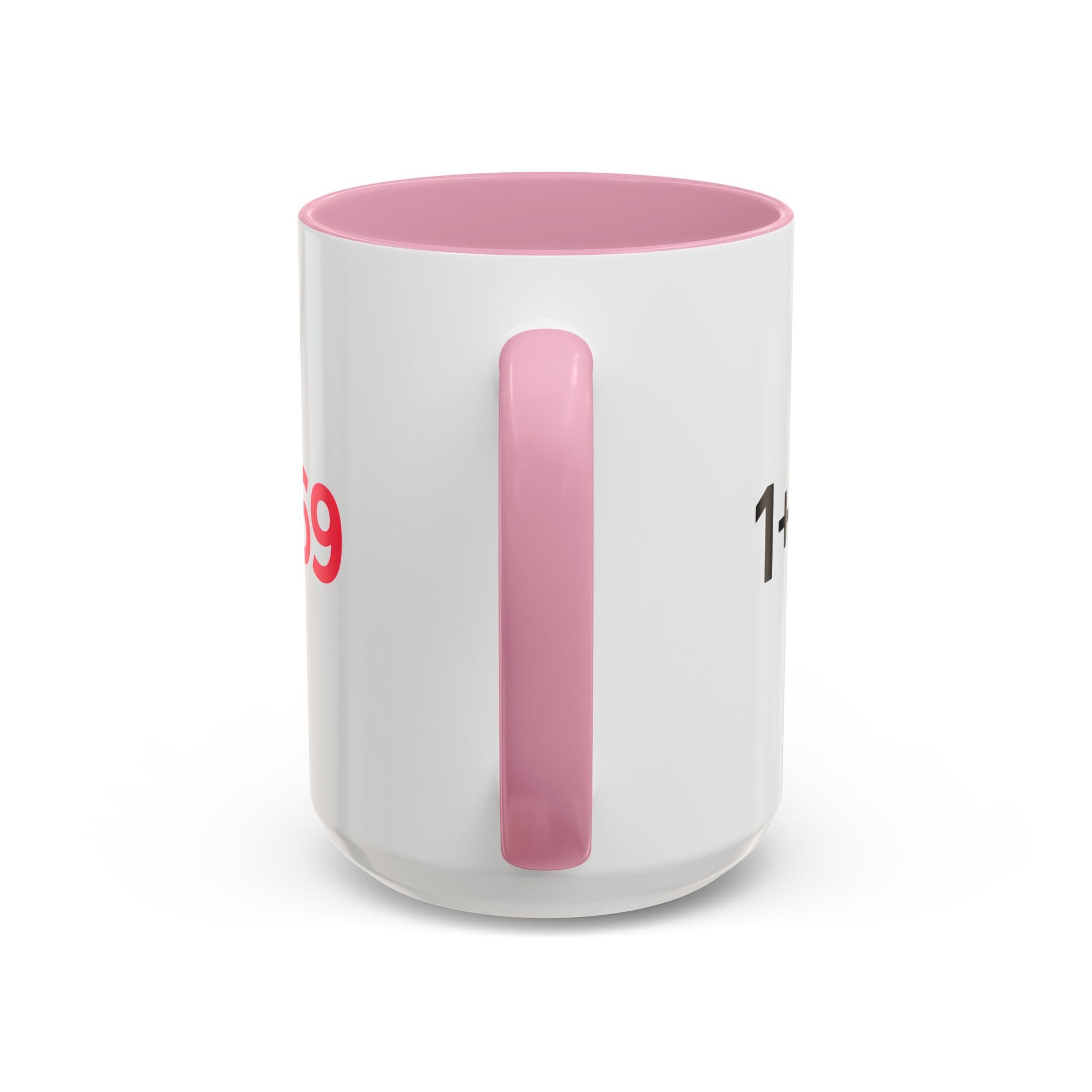 Funny Adult Mug, 1 Plus 1 Equals 69 Coffee Cup, Naughty Gift for Him or Her, Flirty Math Joke Mug,