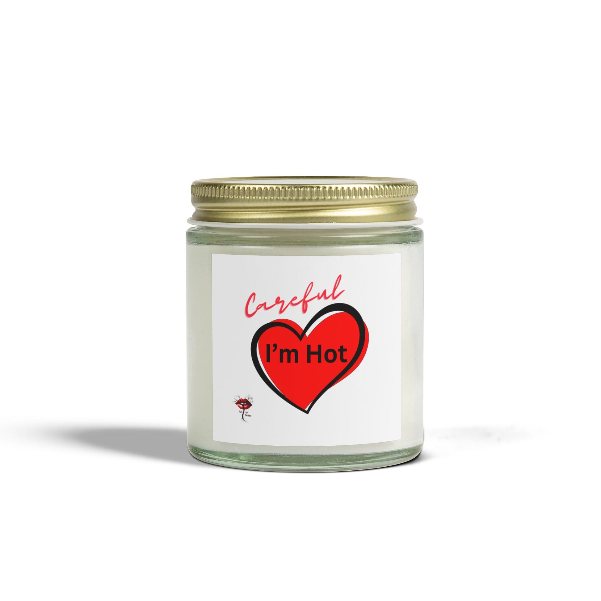 Scented Candle: Careful, I'm Hot - Romantic Gift, Home Fragrance, Self-Care, Valentine's Day, Aromatherapy Decor