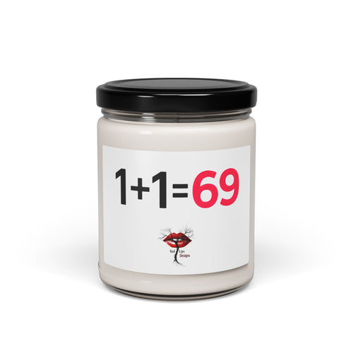 1 Plus 1 Equals 69 Funny Candle Adult Gift for Her Dirty Couples Candle Sexy Bedroom Decor Naughty Gag Gift Bold and Flirty Vibe