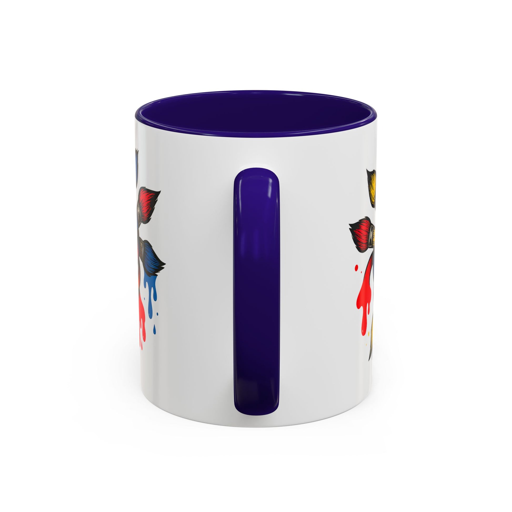 Funny Artist Mug - Colorful Coffee Cup for Art Teachers and Creatives, Dirty Art Mug, Paintbrush Design, Creative Humor Cup, Naughty Artist