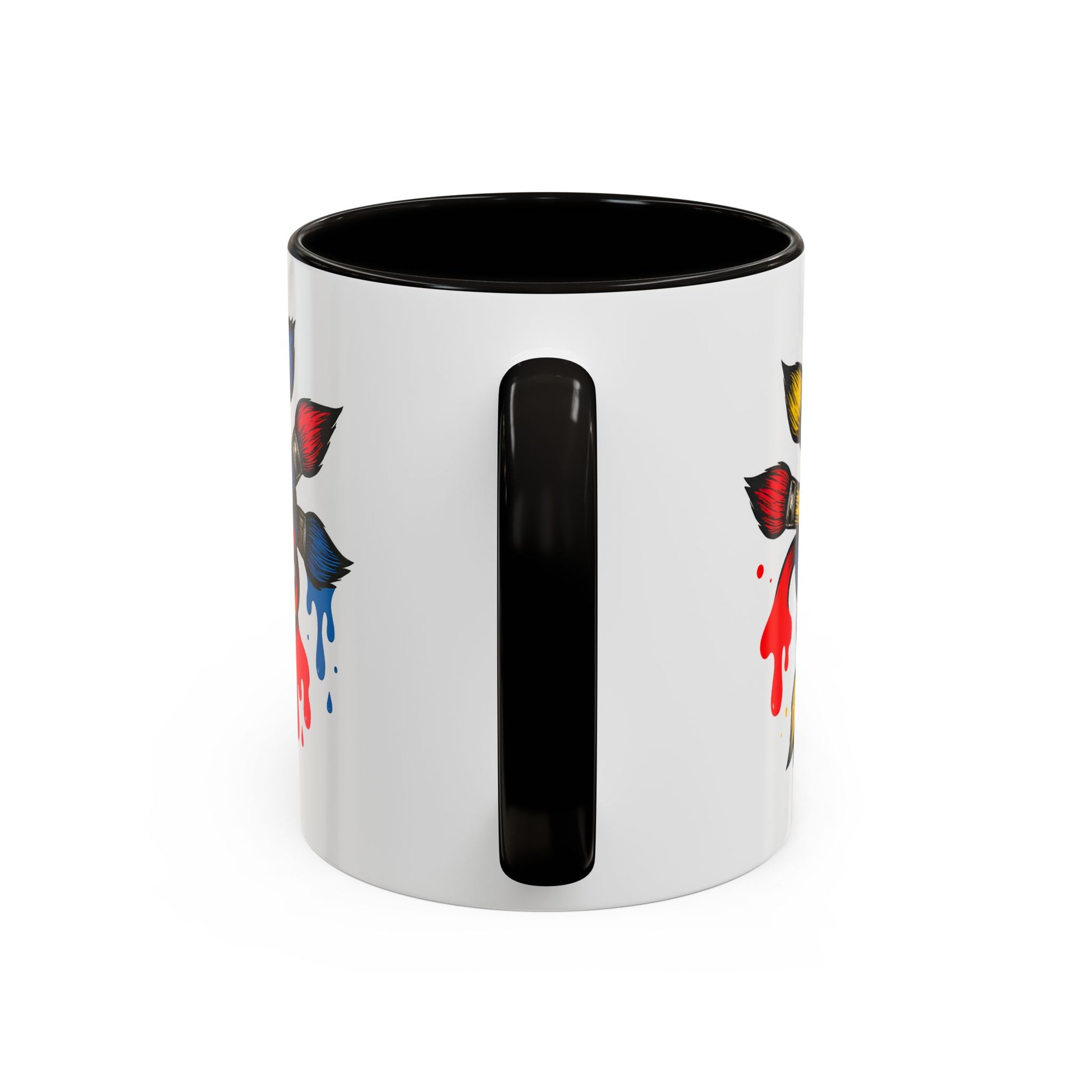 Funny Artist Mug - Colorful Coffee Cup for Art Teachers and Creatives, Dirty Art Mug, Paintbrush Design, Creative Humor Cup, Naughty Artist