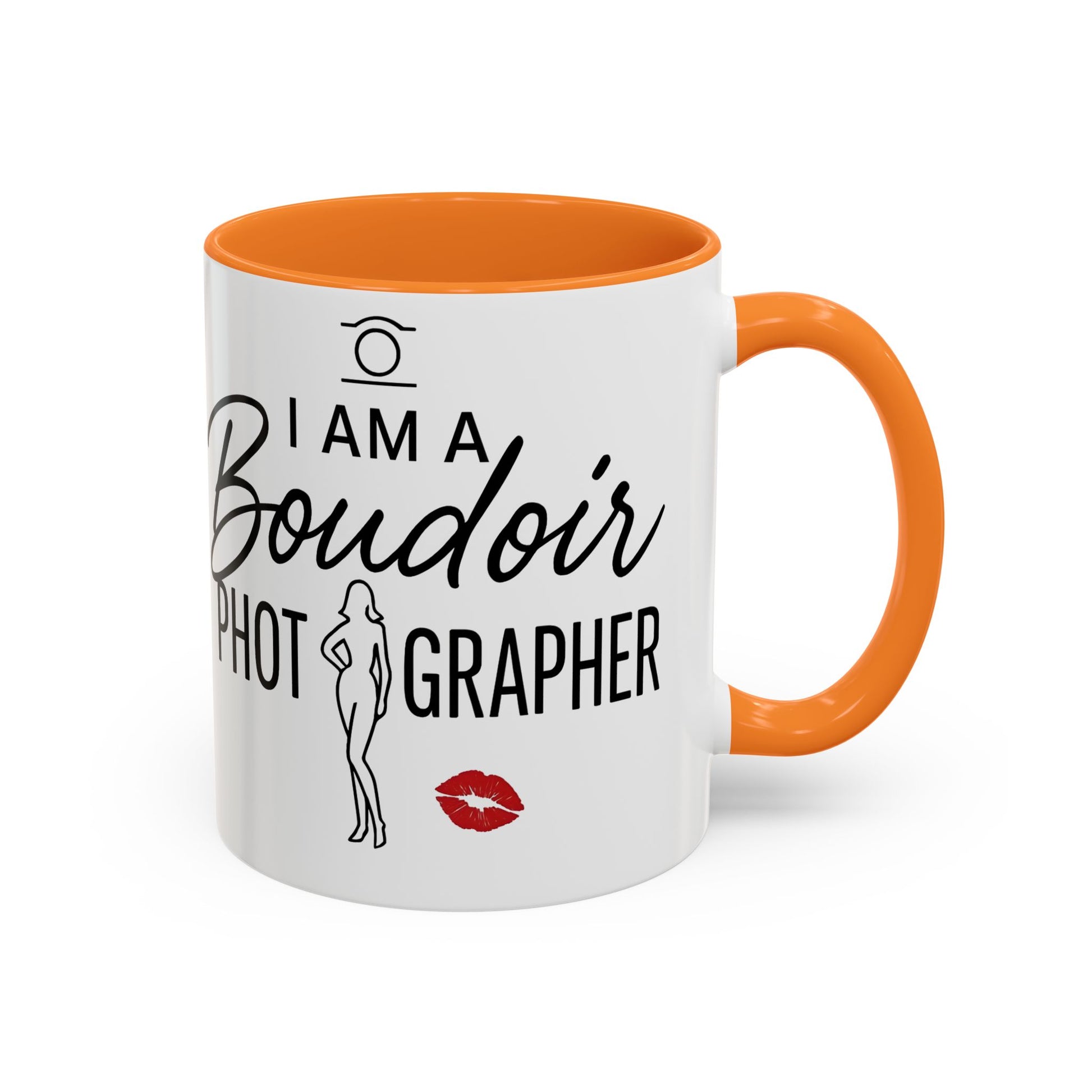 Boudoir Photographer Mug - Colorful Ceramic Coffee Cup, Gift for Photographers, Cute Art Mug, Fun Drinking Mug, Inspirational Coffee Mug