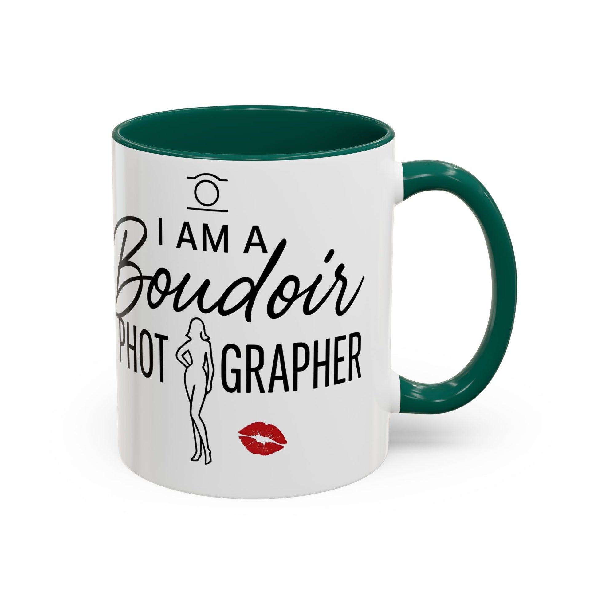 Boudoir Photographer Mug - Colorful Ceramic Coffee Cup, Gift for Photographers, Cute Art Mug, Fun Drinking Mug, Inspirational Coffee Mug