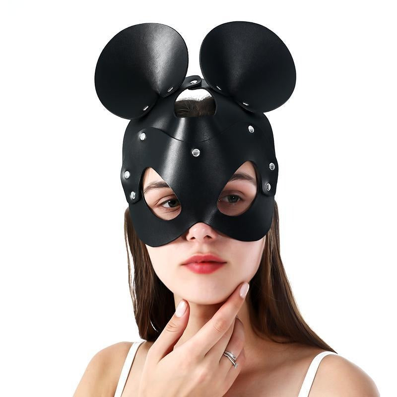 Sexy Binding Clothing Leather Sexy Clothing Adult Toys Binding Neck Covers Sexy Clothing