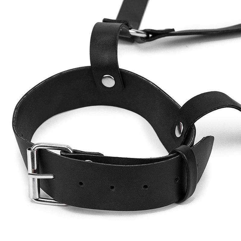Sexy Binding Clothing Leather Sexy Clothing Adult Toys Binding Neck Covers Sexy Clothing