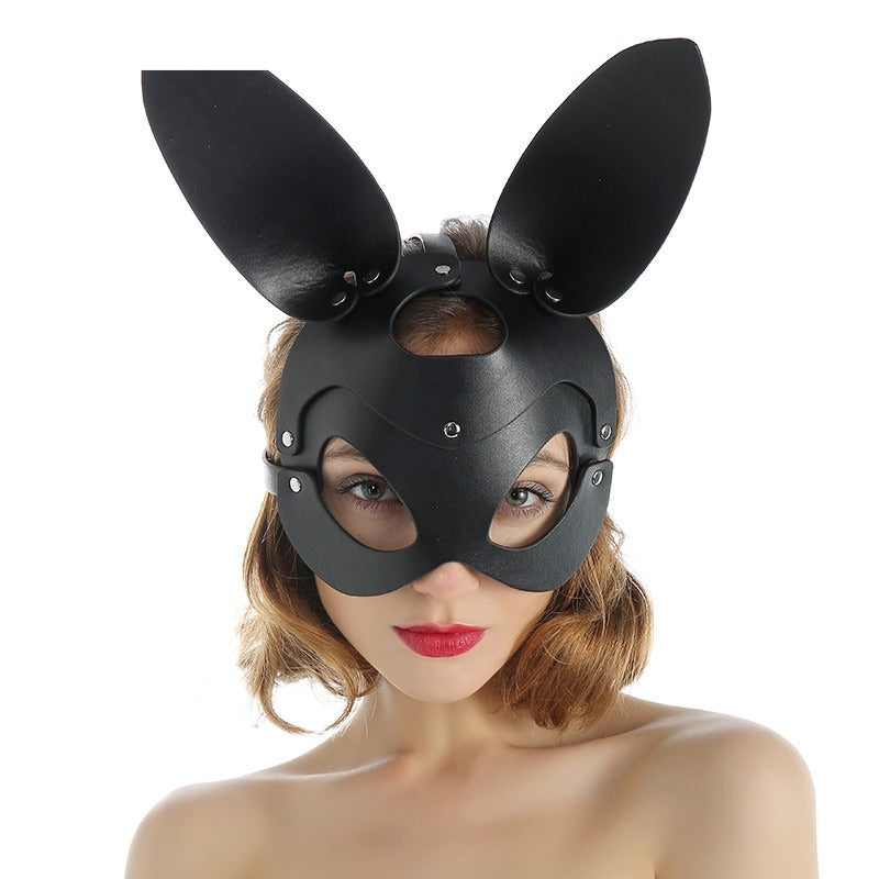 Sexy Binding Clothing Leather Sexy Clothing Adult Toys Binding Neck Covers Sexy Clothing